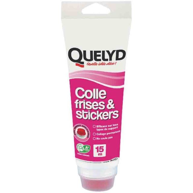 Mastic, silicone, joint Quelyd QUELYD - Colle frise et sticker 250 g