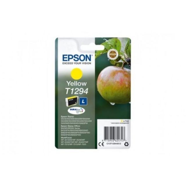 Epson - EPSON Pomme T1294 Jaune Epson   - Toner