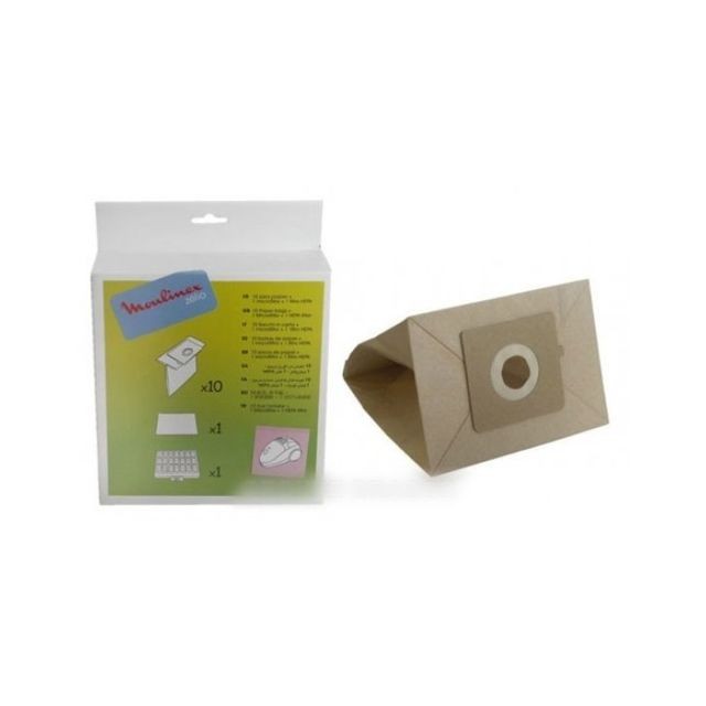 Moulinex - Sacs (x10)  + 1 filtre hepa pour aspirateur zélio moulinex Moulinex  - Sacs aspirateur