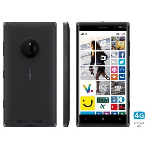 Smartphone Android Nokia Lumia 830 noir