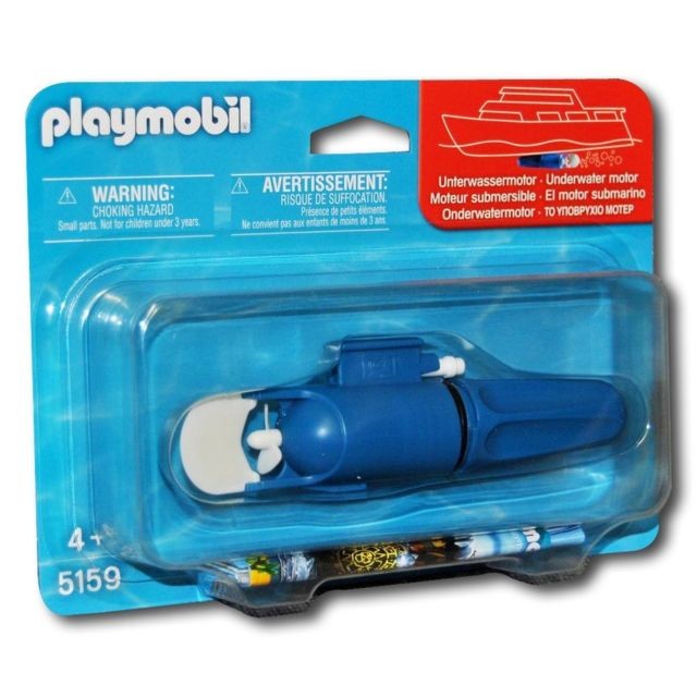 Playmobil - Playmobil - 5159 - Jeu De Construction - Moteur Submersible Playmobil - Playmobil