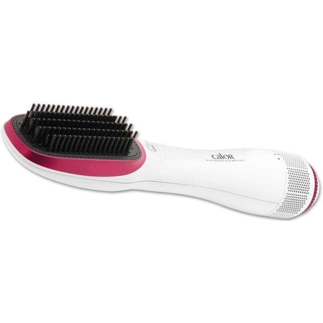 Calor - Brosse lissante Express Air Brush - CF6220CO - Blanc - Soin des cheveux Calor