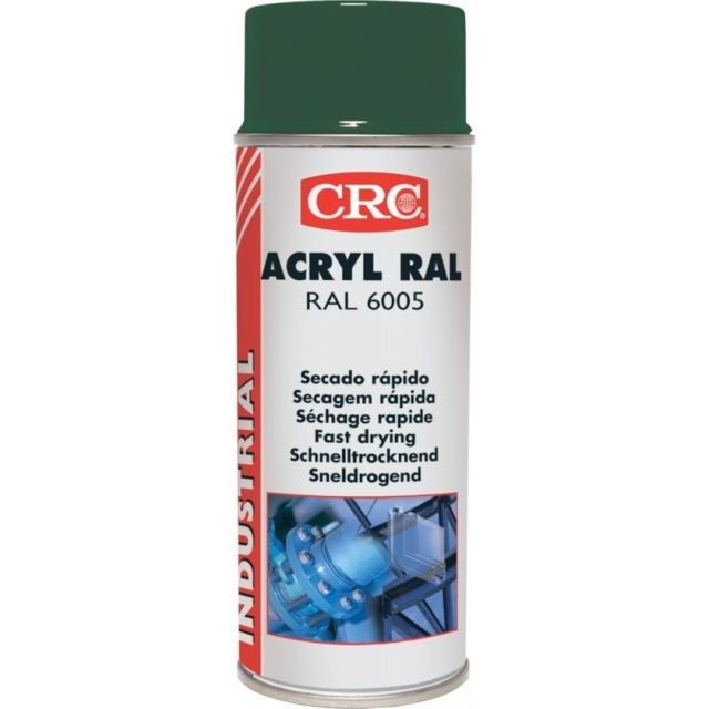 Crc - Acrylique RAL 6005 mousse verte 400ml aérosol (Par 6) Crc  - Crc