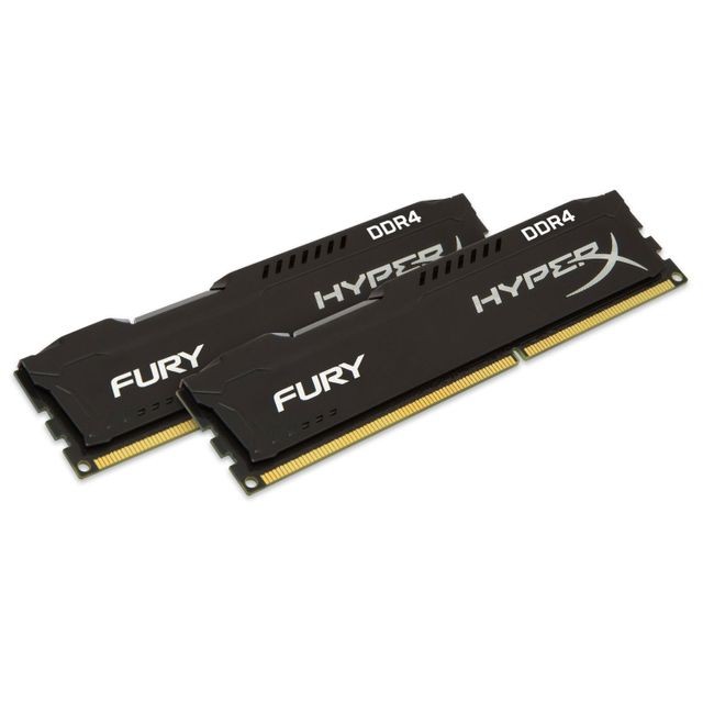 Hyperx - HyperX Fury 16 Go (2 x 8 Go) - DDR4 2400 MHz Cas 15 - RAM PC Fixe Fury