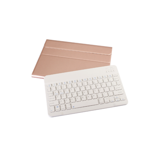 marque generique - YP Select Housse de protection en cuir pour clavier sans fil Bluetooth pour Apple Ipad Pro 10,5 pouces Doré marque generique  - Housse clavier ipad