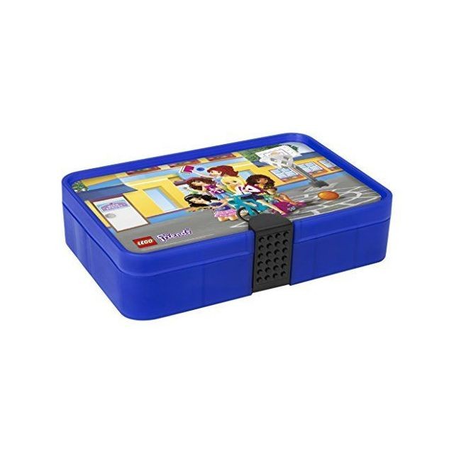 Lego - Lego Friends Tri Boîte/tui de rangement/boîte avec compartiments, translucide violet - Boîte de rangement Lego