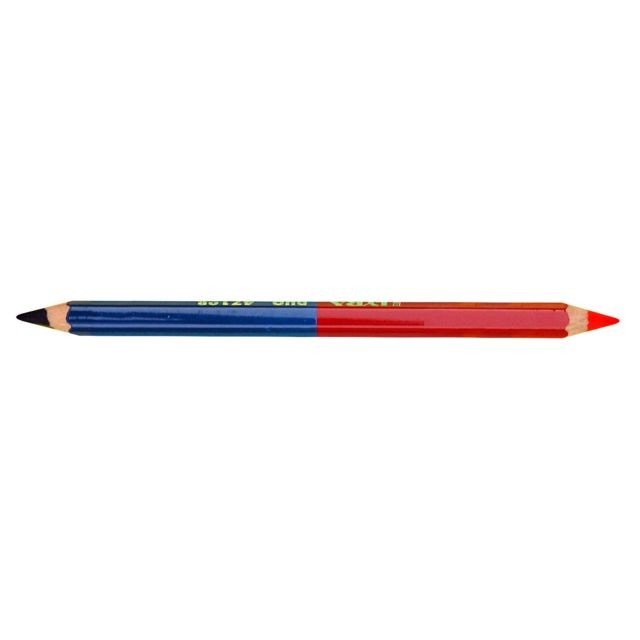 Pointes à tracer, cordeaux, marquage Lyra LYRA - Crayon double de marquage rouge/bleu