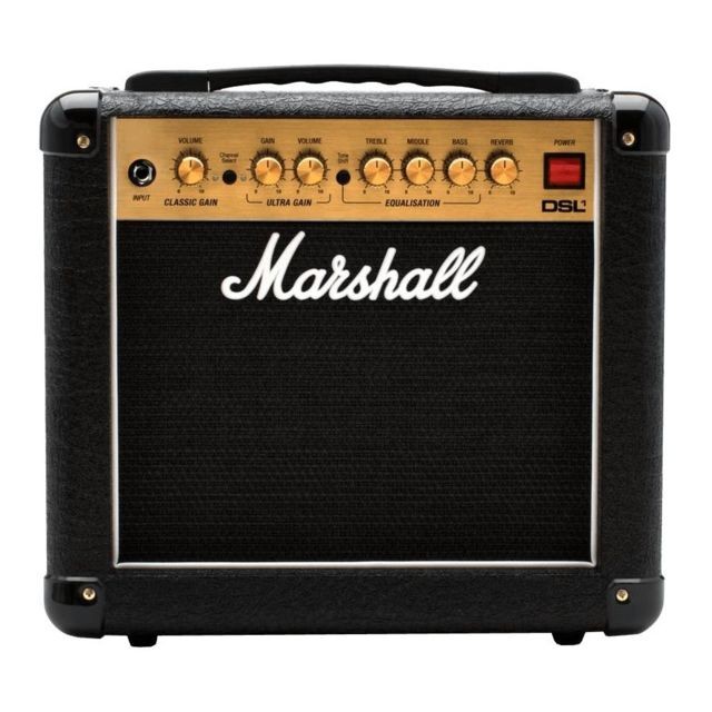 Marshall - Marshall DSL1COMBO - Ampli combo guitare à lampes - 1 watt - Amplis guitares Marshall