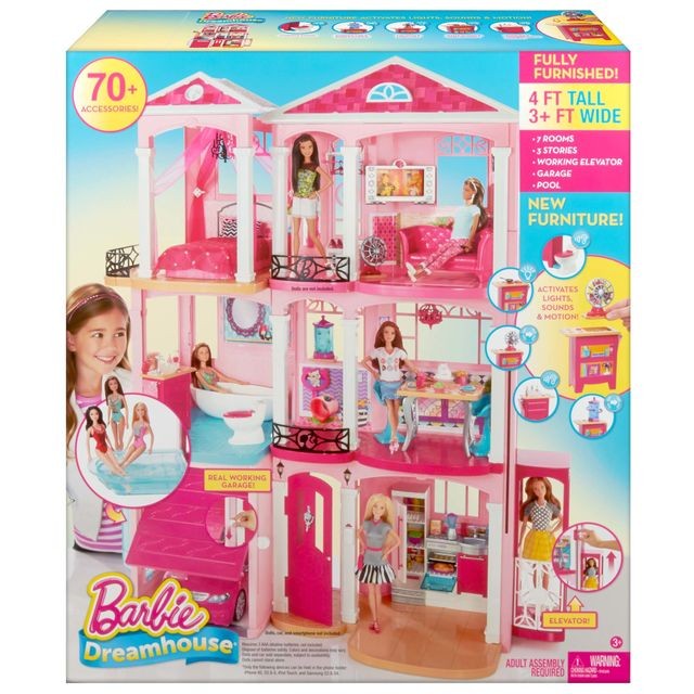 Poupées Barbie Barbie maison de reve - CJR47
