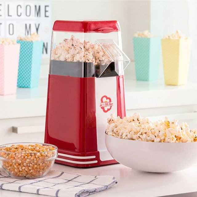 Cuisson festive Shop Story SHOP STORY - Machine à Popcorn Retro Appareil Spécial Pop-Corn 1200W Rouge