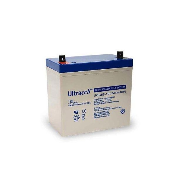 marque generique - Batterie Gel Ultracell UCG55-12 12v 55ah marque generique   - Alarme connectée