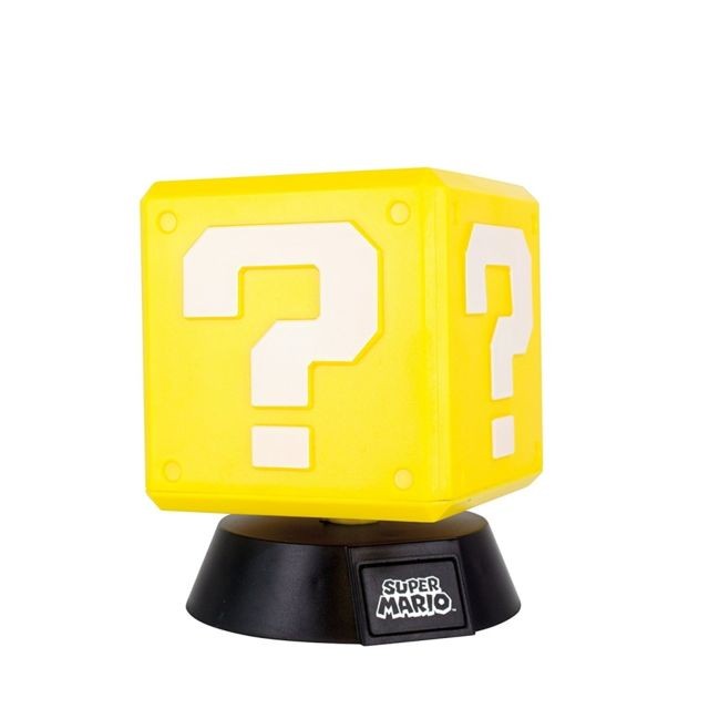 Paladone Products - Nintendo - Veilleuse 3D Question Block 10 cm - Paladone Products