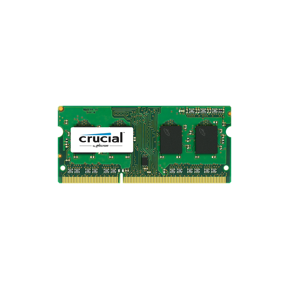 RAM PC Crucial 4 Go DDR3L 1600 MHz (PC3L-12800) CL11 SODIMM 204pin 1.35V/1.5V