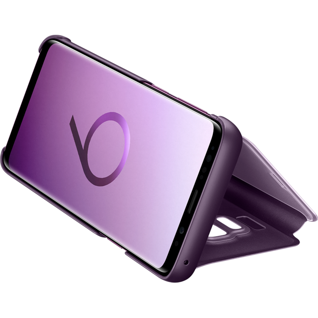 Samsung Clear View Standing Cover Galaxy S9 - Violet