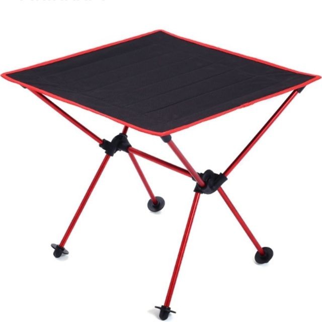 Wewoo - Chaises de plage Table pliage légère portable camping en plein air barbecue aluminium pour pique-nique d'aviation tissu Oxford Wewoo  - Chaise longue legere