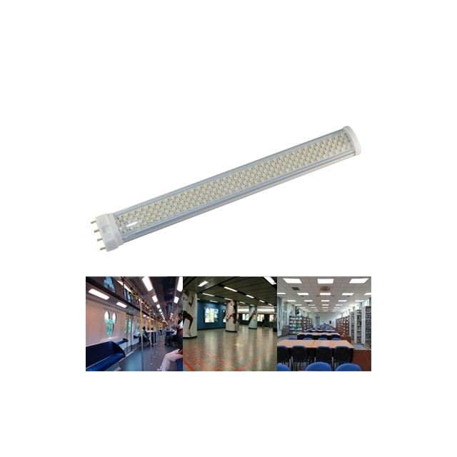 Wewoo - Tube LED blanc 15W / 1140LM Haute Qualité En Aluminium Résistant à la Lumière Chaud Économie D'énergie Tube, Type De Base: PL Wewoo  - Bonnes affaires Tubes et néons