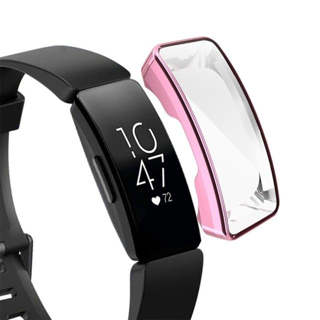 Wewoo - Boîtier de montre Pour Fitbit Inspire / HR Etui de protection en TPU rose Wewoo  - Wewoo