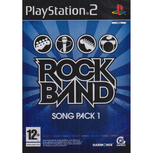 Electronic Arts - Electronic Arts - Rock Band Song Pack 1 pour PS2 - Electronic Arts