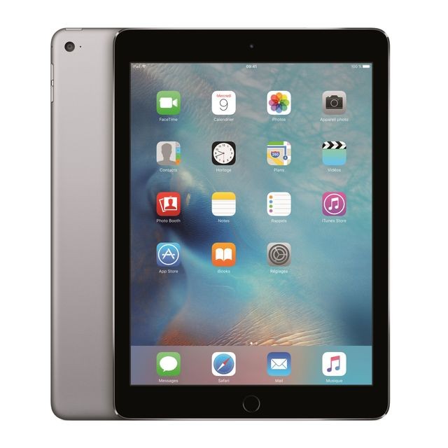 Apple - iPad Air 2 - 32 Go - Wifi - Gris sidéral MNV22NF/A - Tablette reconditionnée