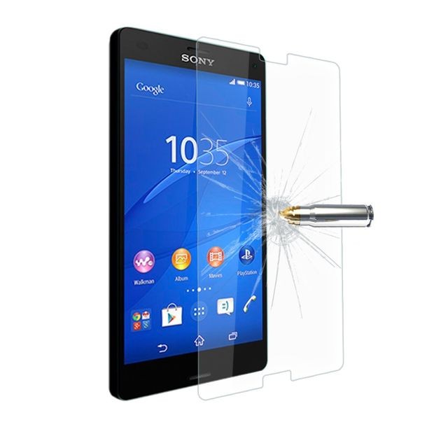 Protection écran smartphone CABLING  Sony Xperia Z4 Compact (MINI) écran en verre trempé Crystal Clear LCD Protecteur (VERRE TREMPÉ)