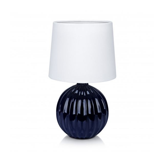 Markslojd - Lampe de table MELANIE bleue 1 ampoule - Lampes à poser Design