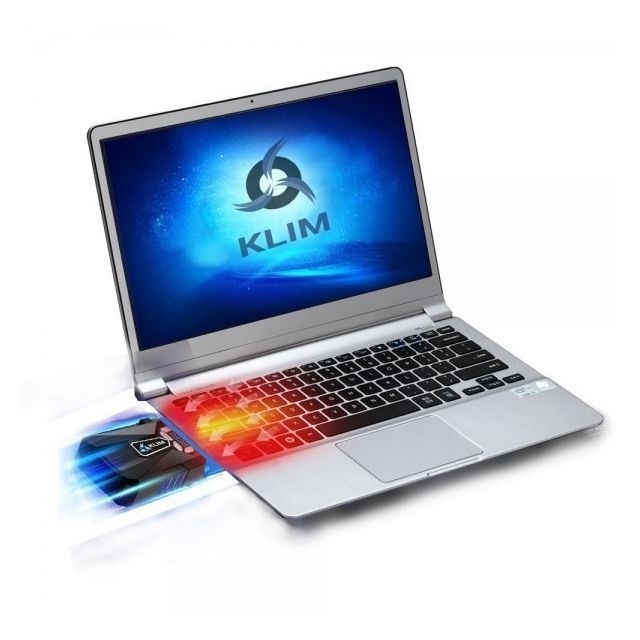 Klim - Refroidisseur PC Portable Gamer [Version 2016] - Ventilateur Haute Performance Pour Refroidissement Rapide - Extracteur d'Air Ch Klim  - Câble antenne