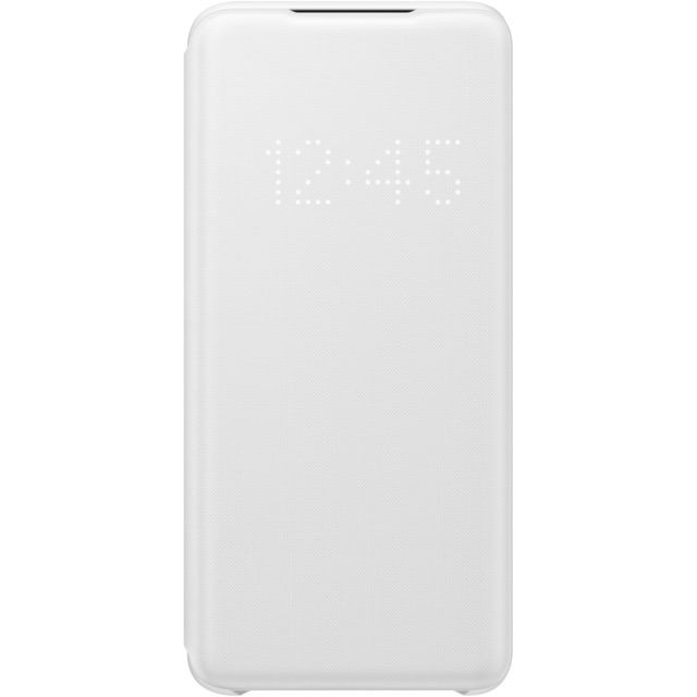 Samsung - LED View cover pour Galaxy S20 Blanc - Accessoire Smartphone