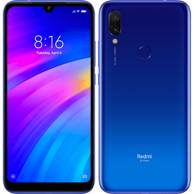 XIAOMI - Redmi 7 - 32 Go - Bleu - Smartphone Android 6.26