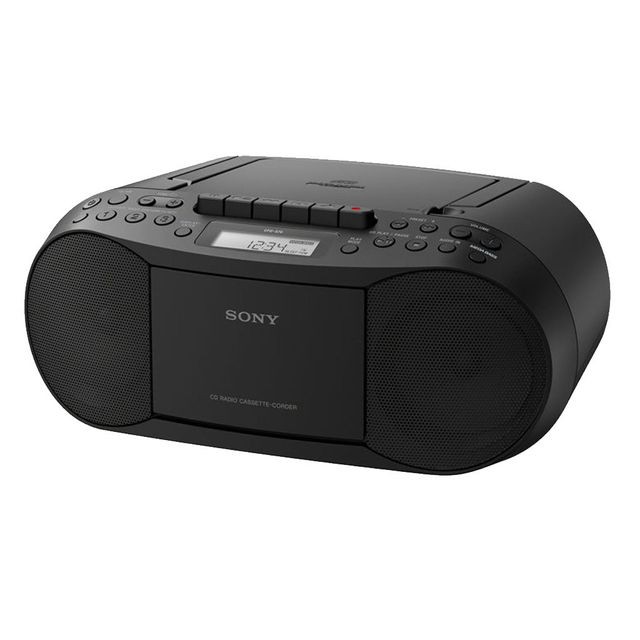 Sony Radio CD/K7/MP3 Boombox - Noir
