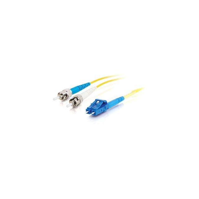 Cables To Go - C2G 85596 câble de fibre optique 2 m OFNR LC ST Jaune Cables To Go  - Toner