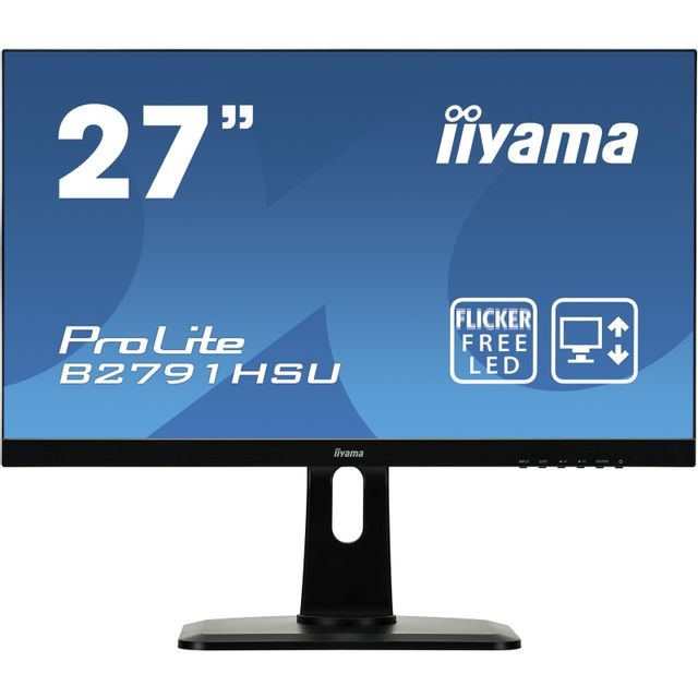 Iiyama - 27"" LED ProLite B2791HSU-B1 Iiyama   - Moniteur PC Multimédia