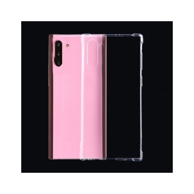 Wewoo - Housse Étui Coque Pour Galaxy Note10 TPU transparente ultra-mince à quatre angles antichoc Wewoo  - Coque, étui smartphone