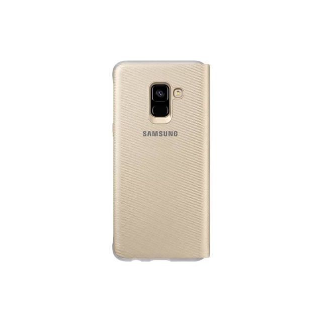 Coque, étui smartphone Neon Flip Cover Galaxy A8 - Or