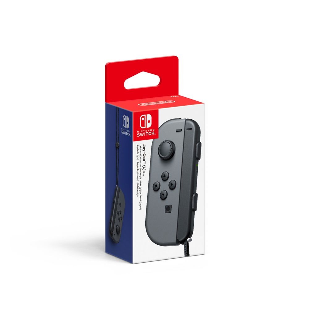 Manettes Switch Nintendo Manette Joy-Con gauche grise