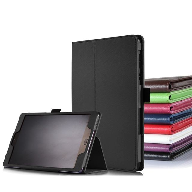 Housse, étui tablette Xeptio Housse ASUS ZenPad 3S 10 Z500M 9.7 Style Cuir noire - Etui coque
