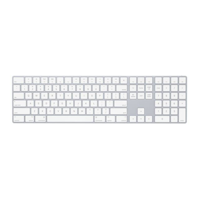 Apple - Clavier sans fil Magic Keyboard pavé num - International English - Clavier sans fil bluetooth Clavier