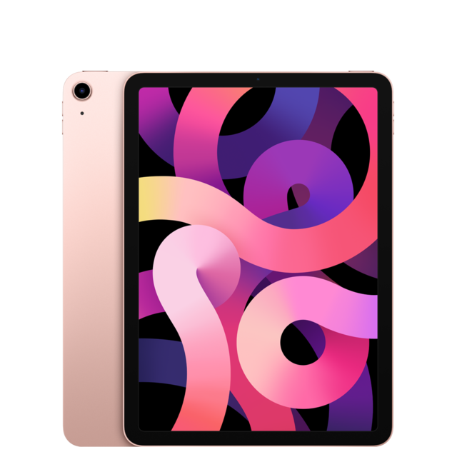 Apple - iPad Air (Gen 4) - 10,9"" - Wi-Fi + Cellular - 64 Go - Or rose - Tablette tactile