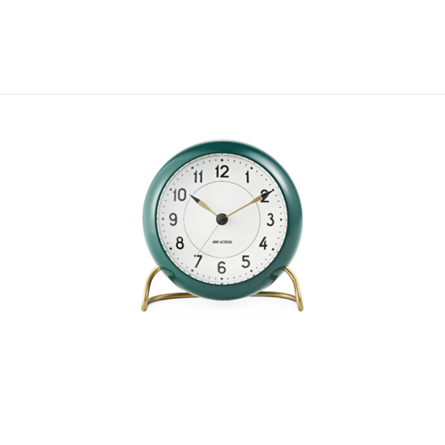 Rosendahl - AJ Table Clock Station - vert Rosendahl  - Horloge verte