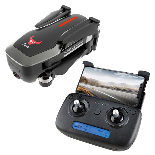Generic - SG906 GPS 5G WIFI FPV 4K Caméra Brushless RC selfie Pliable Drone Quadcopter Noir - Drone 4K Drone connecté