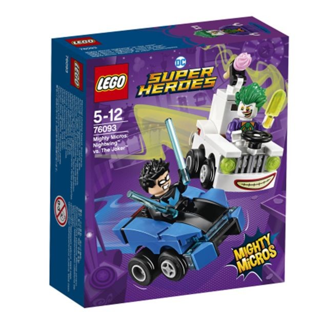 Briques Lego Lego LEGO® DC Comics Super Heroes - Mighty Micros : Nightwing™ contre Le Joker™ - 76093