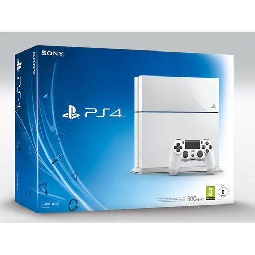 Sony - Playstation 4 Blanche 500 GO - Jeux et consoles reconditionnés