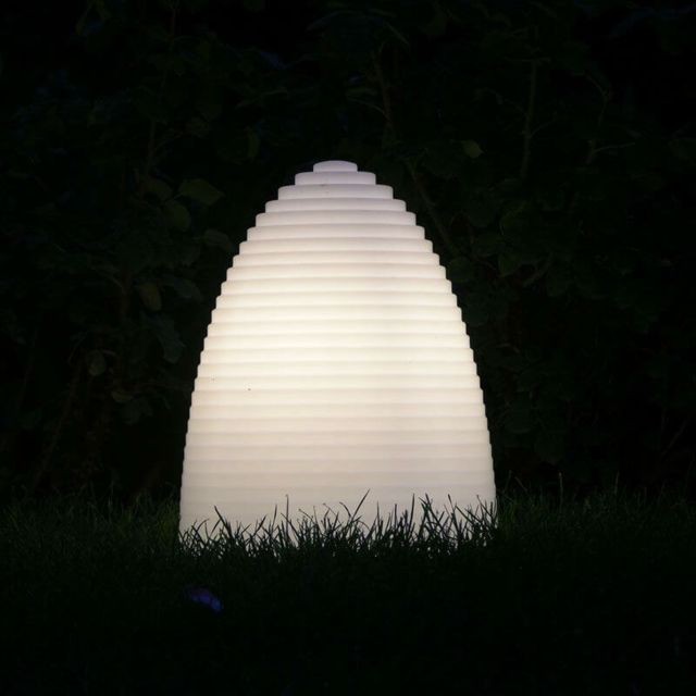 Pots Lumineux Lampe lumineuse extérieure Honey H40 cm IP55 - Blanc