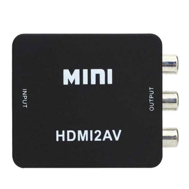 marque generique - Adaptateur HDMI vers AV convertisseur vidéo HD marque generique   - Photo & Vidéo Numérique