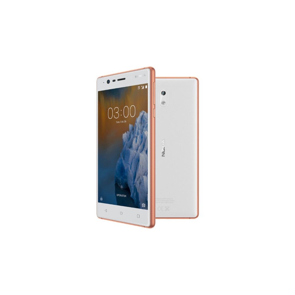 Smartphone Android Nokia Nokia 3 Blanc Cuivre Dual SIM