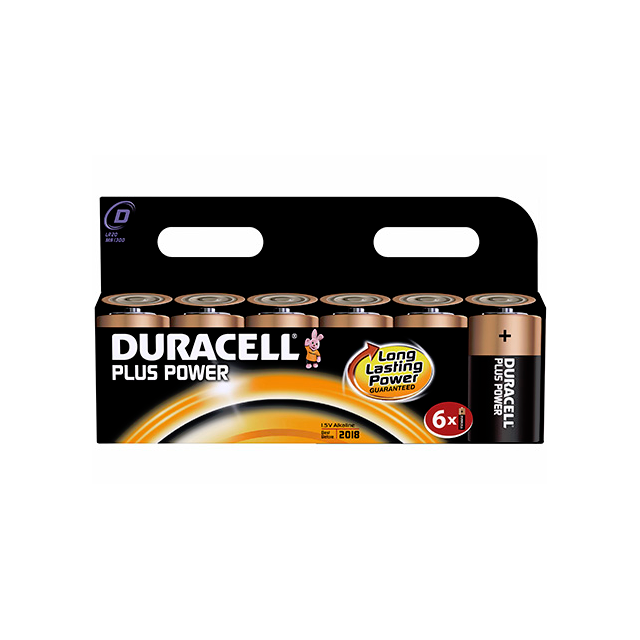Duracell -6 piles LR20 C Duracell Plus Power sous blister Duracell  - Duracell