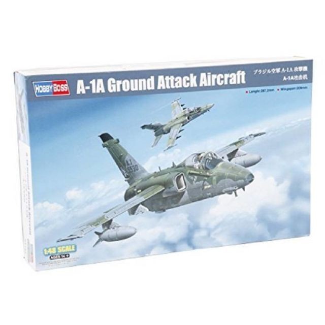 Hobby Boss - Maquette Avion A-1a Ground Attack Aircraft Hobby Boss  - Avions Hobby Boss
