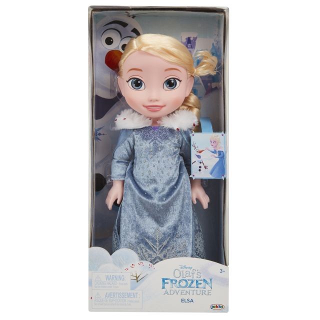 Disney - Poupée Reine des Neiges Elsa deluxe - 55080 - Poupées & Poupons