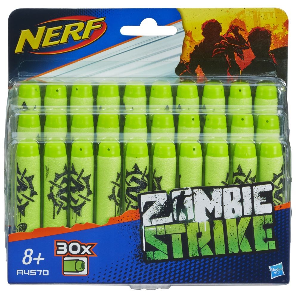Jeux d'adresse Nerf Nerf Zombie recharges deco x30 - A4570E350