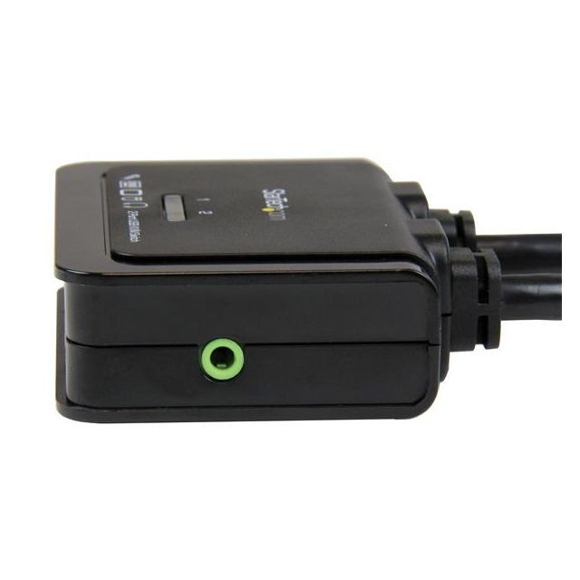 Switch StarTech.com Switch Commutateur KVM 2 Ports USB, HDMI avec Audio et Câbles pour 2 PC sur 1 écran - Auto Alimenté