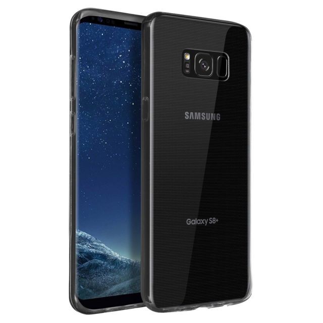Avizar - Coque Samsung Galaxy S8 Plus Silicone Flexible Ultra-Fin Transparent Avizar  - Accessoire Smartphone Samsung galaxy s8 plus